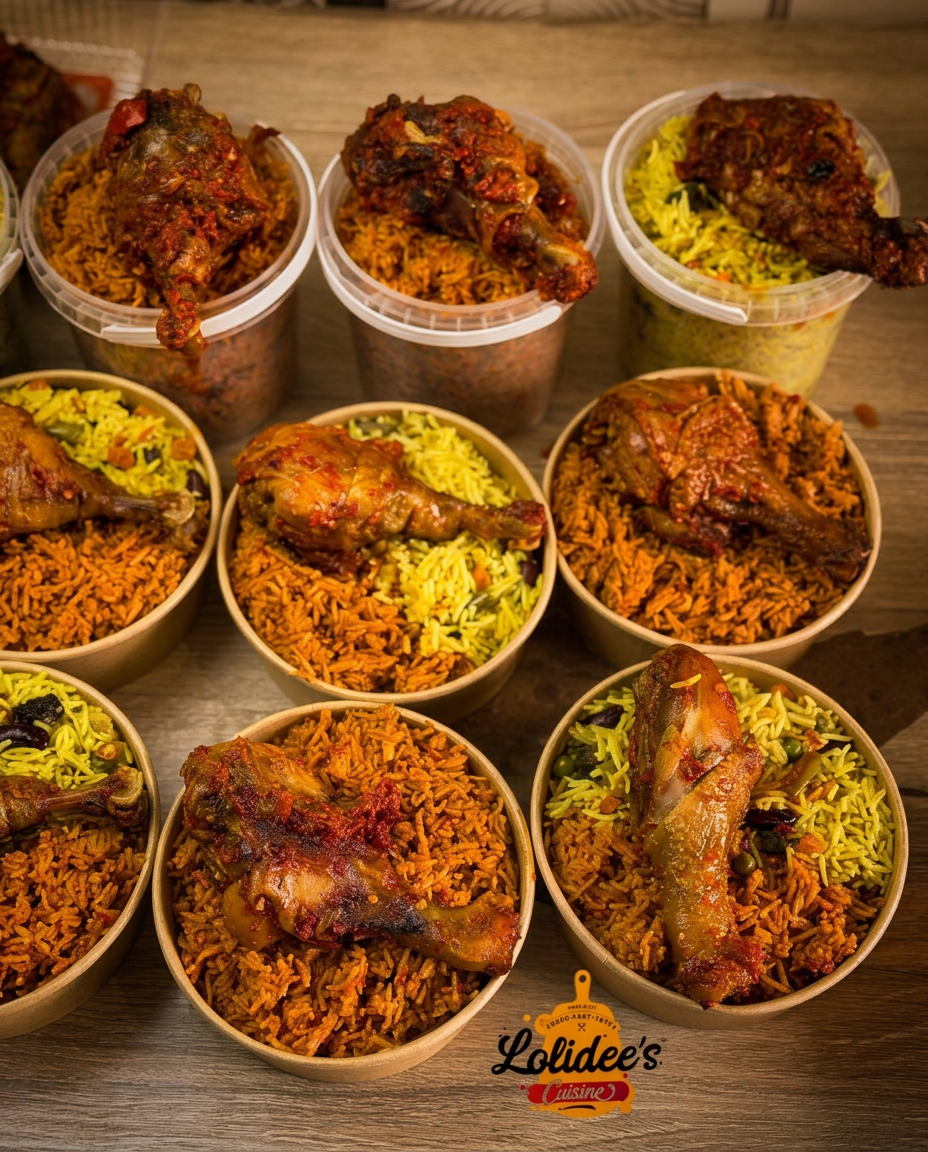 Jollof & fried rice